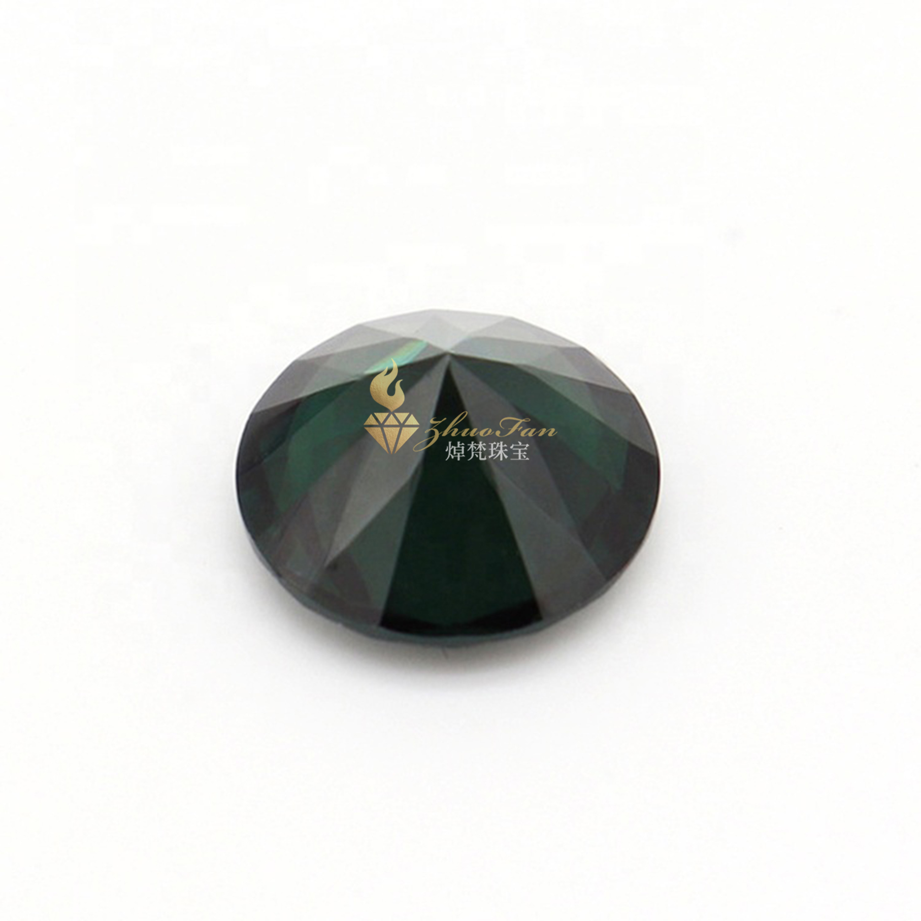 Synthetic Spinel #152 Green Round Shape